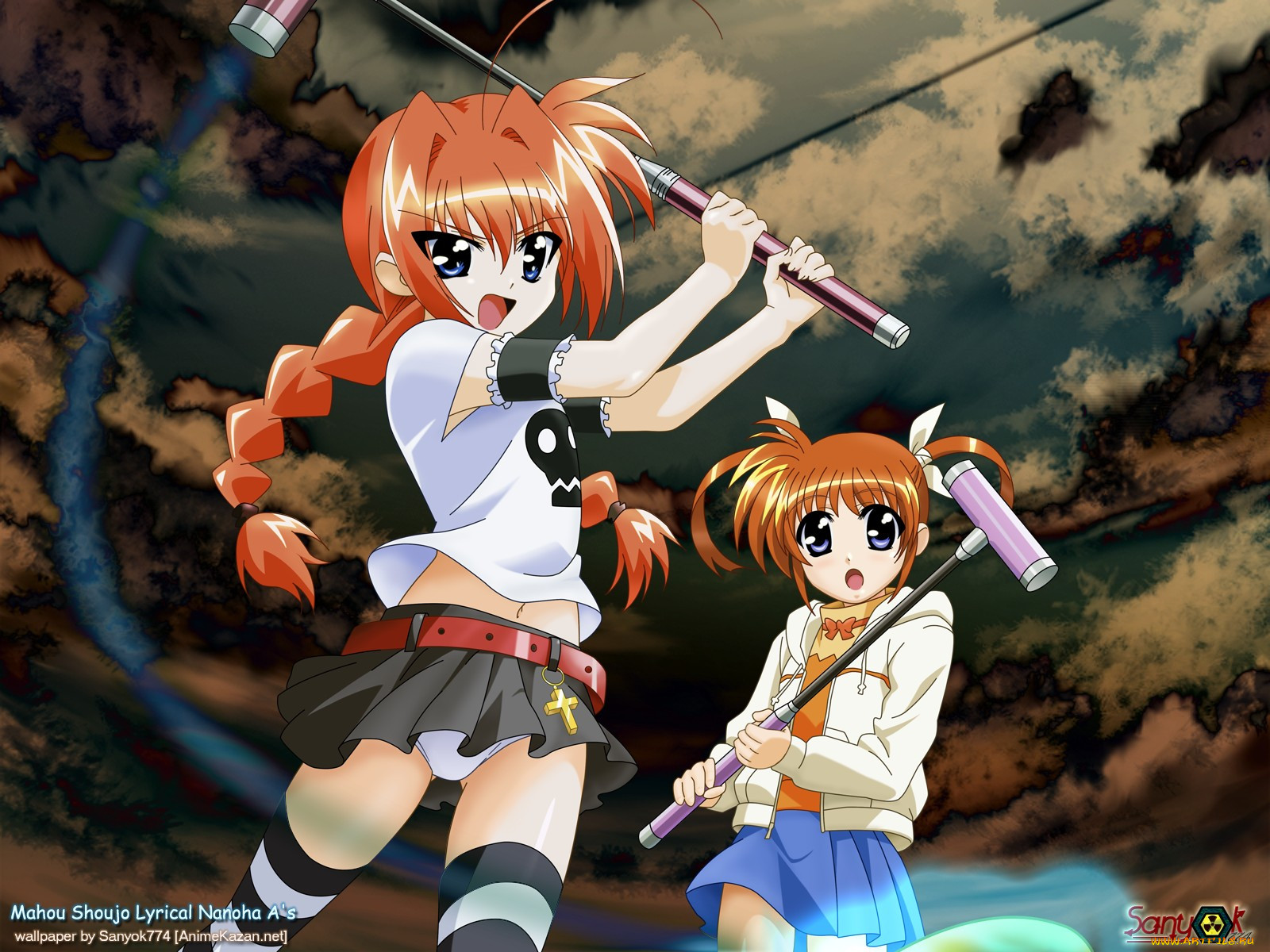 , mahou, shoujo, lyrical, nanoha